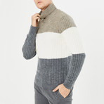 Fisherman Sweater // Beige (M)