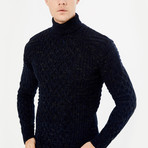 Mickey Fisherman Sweater // Navy (M)