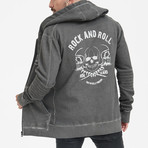 Skulls Of Roll And Roll Sweatshirt // Anthracite (2XL)