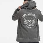Skulls Of Roll And Roll Sweatshirt // Anthracite (2XL)
