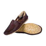 Aristocrat Leather Sandals // Brown (UK: 8)