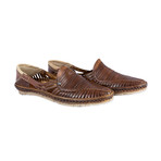 Rey Leather Sandals // Brown (UK: 12)
