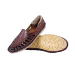 Titan Leather Sandals // Brown (UK: 10)