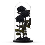 Everlasting Rose TRIO // Black (Small)