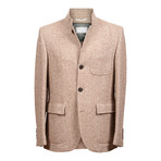 Garrix Short Cashmere Jacket // Light Brown (XL)