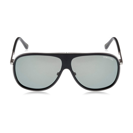 Men's Chris Sunglasses // Matte Black + Gray