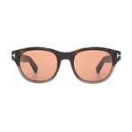 Tom Ford // O'Keef Sunglasses // Dark Havana + Bordeaux