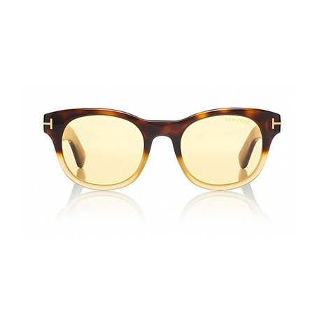 Tom Ford // Fisher Sunglasses // Blonde Havana + Light Brown