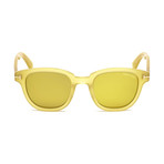 Men's Garett Sunglasses // Yellow Crystal + Yellow