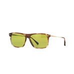 Men's Max Sunglasses // Light Brown + Green
