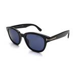 Men's Garett Sunglasses // Black + Blue