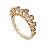 Stefan Hafner Gemini 18k White Gold Diamond Ring // Ring Size: 7