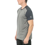 Riley Fitness Tech T // Charcoal (XL)