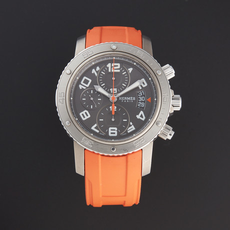 Hermes Clipper Chronograph Automatic // CP2.941 // Pre-Owned