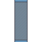 Buddhist Floral Wool + Silk Blend Scarf // Blue