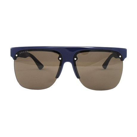 Men's GG0171S Sunglasses // Blue + Black