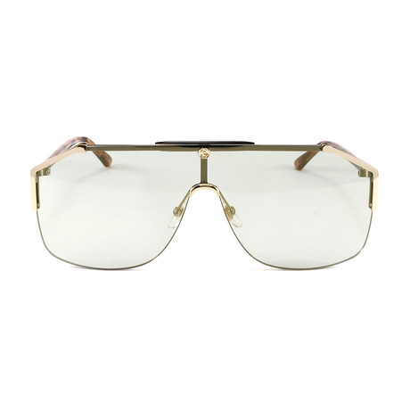 GG0291S Sunglasses // Gold + Avana