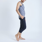 Namoustache 3/4 Length Yoga Pants // Black (2XL)