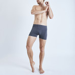 Zhu Bamboo Boxer Shorts // Gray (L)