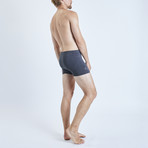 Zhu Bamboo Boxer Shorts // Gray (S)