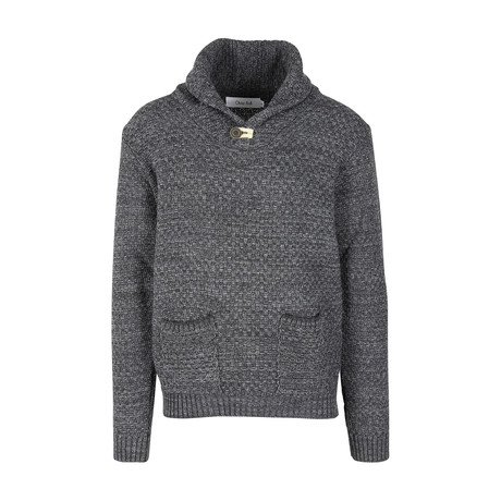 Jax Knitted Sweater // Gray Melange (Euro: 54)