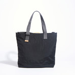 292 Washed Nylon Tote (Black)