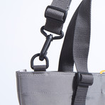 292 Washed Nylon Tote (Black)