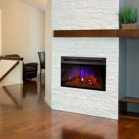 Custom Designer Electric Fireplace Insert