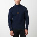 Paolo Lercara Cable Sweater // Navy (M)
