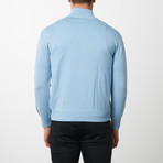 Paolo Lercara Half-Zip Sweater // Sky (S)