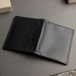 Slim Bifold Wallet // Black