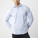 The Grind Button-Down Shirt // Blue (S)