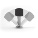 MagicMount™ Double Pivot Adhesive Mount // Silver