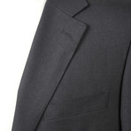 Men's Suit // Charcoal + Black (Euro: 50)