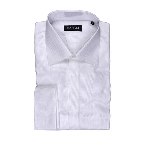Formal Dress Shirt //White (Euro: 38)