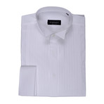 French Cuff Tuxedo Collar Shirt // White (3XL)