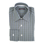Plaid Regular Fit Shirt // Green (S)