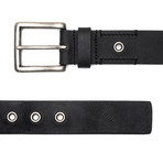 Leather Belt // Black (32" Waist)