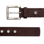Leather Belt // Brown (32" Waist)