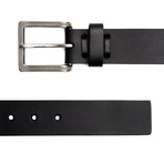 Leather Jean Belt // Black (32" Waist)