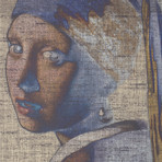 Vermeer Edit Linen Print