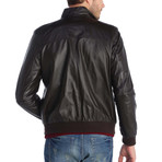 Benton Leather Jacket // Brown (2XL)