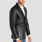 Vincenzo Leather Jacket // Black (XS)