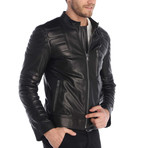 Dallas Leather Jacket // Black (S)