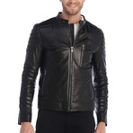 Dallas Leather Jacket // Black (2XL)
