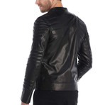 Dallas Leather Jacket // Black (L)