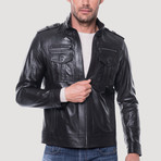 Jack Leather Jacket // Black (2XL)