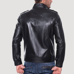 Jack Leather Jacket // Black (L)