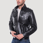 Jack Leather Jacket // Black (M)