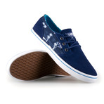 Sticky // Navy + Palms Pattern (Euro: 39)